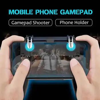 Mobile GamePad Joysticket For PUBG Køligere Ventilator L1 R1 Shooter Controller Smartphone Udløse med 4000mAh Power Bank