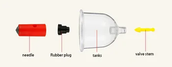 Vakuum cupping Husstand suge type 12 dåser og tank beskyttelse af fortykkelse cupping glas