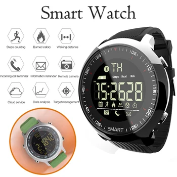 Smart Ur Til Mænd Sport Skridttællere Bluetooth-Professionel Vandtæt Svømning Herre Inteligente Forbinde Smartwatch Til Ios Android