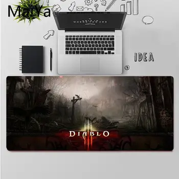 Maiya Top Kvalitet Diablo 3 landskab Silikone store lille Pad til Mus Spil Gratis Fragt Stor musemåtte Tastaturer Mat