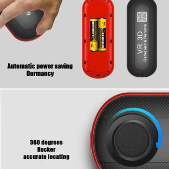 Mocute Android Joystick, Gamepad Bluetooth Fjernbetjening VR Controller VR Spil-Pad Trådløst Joypad til PC, Smartphone for VR-BOX PC Phone