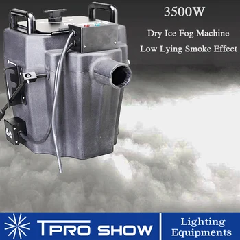 3500W Fog Machine Jorden Røg Maskine Dmx tøris lavtliggende Tåge, der er Omfattet 200 Kvm Fase bryllupsfest dansegulvet, DJ Diskotek