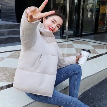 KISBINI Ny Vinter Jakke Til Kvinder koreansk Stil Frakke Fashion Kvinder Ned Jakke Kvinder Parkacoats Casual Jakker Parka Forede