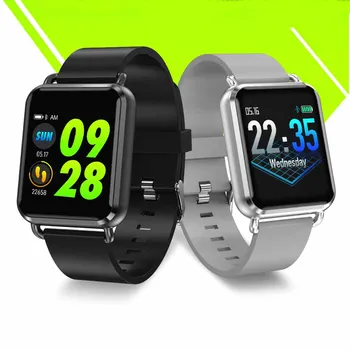 Smart Ur Bluetooth-Fitness Tracker Digital pulsmåler Elektronisk Aktivitet Tracker med Skridttæller, kalorietæller