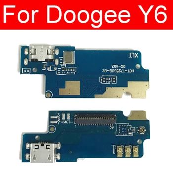 USB-Opladning Port Jack yrelsen For Doogee Y6 Oplader, USB-Stik Dock Connector Board Flex Kabel-Reservedele
