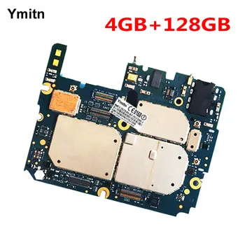 Ymitn Ulåst hovedyrelsen 128GB Bundkort Bundkort Med Chips Kredsløb Flex Kabel Til Xiaomi Mi 5S MI5S M5S 4+128GB