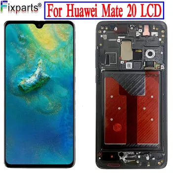 Ny For Huawei Mate 20 LCD-Skærm Touch screen Digitizer Assembly Reservedele Til Huawei Mate 20 HMA-l29 Skærm
