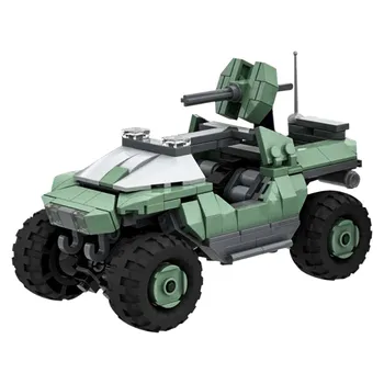 Klassisk Vortesvin Vogn Model byggesten Halo-Krige Spil Samling Bil Mursten Børn DIY Køretøj Legetøj til Drengen Fødselsdag Gaver