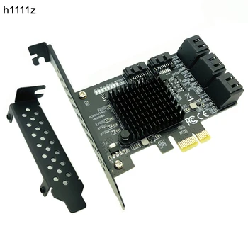 8 SATA Port 3 PCI Express-udvidelseskort PCI-E SATA Controller PCIE 1X til SATA-Kort SATA3.0 6 gb Adapter Tilføje Kort til SSD HDD