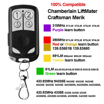 For Chamberlain Liftmaster Håndværker garageåbner Fjernbetjening 893LM