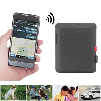 X009 Mini GPS Tracker Video Optagelse Bil Pet Anti-Tabte Locator med Kamera SOS ABS + Elektroniske Komponenter GPS Trackere-GPS