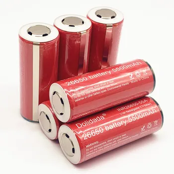 26650a 3,7 V 5500mah stor kapacitet 26650v forstørrelse genopladelige batteri er velegnet til LED håndholdte batteriet værktøjer