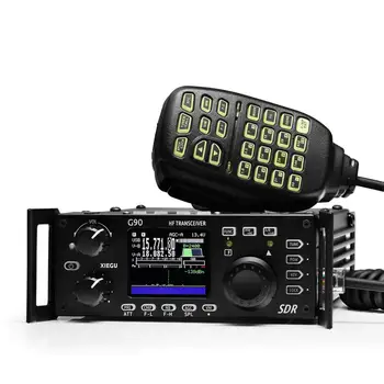 Xiegu G90 G90S HF SDR Amatør Radio Transceiver 20W SSB/CW/AM/FM-0.5-30MHz 12-15V SDR Struktur med Indbygget Auto Antenne Tuner