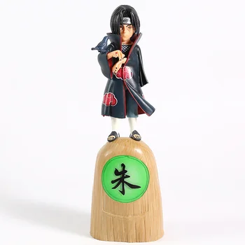 Naruto Shippuden Akatsuki Obito Uchiha Itachi Sin Hoshigaki Kisame Hidan Ham PVC Figur Collectible Figur Toy