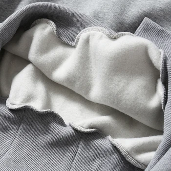 TWOTWINSTYLE Asymmetrisk Casual Sweatshirt Til Kvinder O-Hals Lange Ærmer Uregelmæssige Hem grå Sweatshirts Kvindelige Mode Nye 2020
