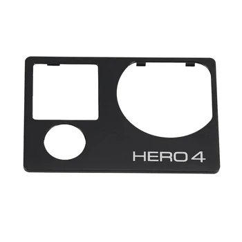 Foran Tavlen Dække Frontplade Reparation Udskiftning Af En Del Metal Køling Panel Protektor Dække Sagen Til GoPro Hero 4 Kamera Tilbehør