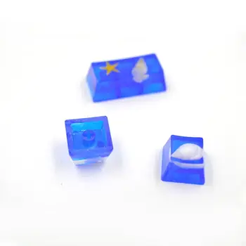 1 Sæt Manuel DIY Mekanisk Tastatur Nøglen Cap Silikone Formen UV-Crystal Epoxy Forme Håndlavet Kunsthåndværk, der Gør Værktøjer