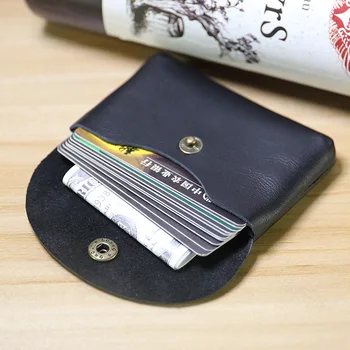 SIKU mænds læder mønt punge indehavere fashion kvinder pung sag mini wallet-kortholderen