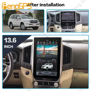 Bilen Multimedia-Afspiller Til TOYOTA LAND CRUISER LC200 2016 - 2020 Android Radio Stereo Lyd-Optager Tv med GPS Navi-hovedenheden