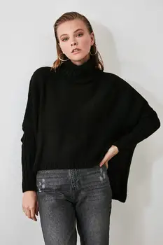 Trendyol Asymmetrisk Strik Sweater TWOAW21KZ1223