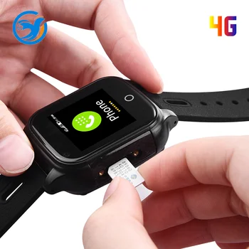 4G-En-tasten SOS ældste GPS Locator Blodtryk puls afsløring af personlige gps tracker børn smartwatch for børn med gps