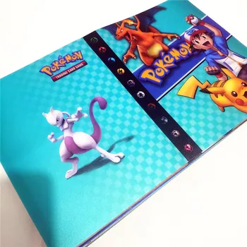 240Pcs Indehaveren Album Legetøj Samlinger Tegnefilm Pokemon Spil Kort Bog TAKARA TOMY Animationsfilm Pikachu Album for Børn Gaver