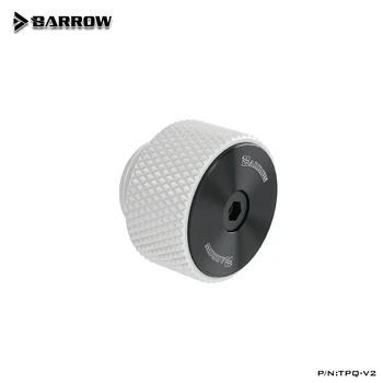 Barrow G1/4 hvid flerfarvet nye stil CD mønster manuel udstødnings ventil air-release-ventil TPQ-V2