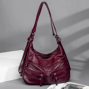 Luksus Håndtasker, Kvinder Tasker Designer Multifunktionelle Blødt Læder skuldertasker til Kvinder 2020 Høj Kvalitet Rejse Rygsæk Bagpack