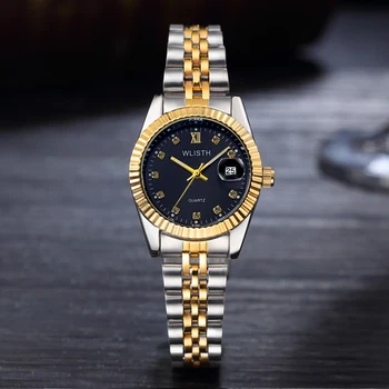 Reloj Mujer 2021 Gylden Kvarts Armbåndsur Kvinder Se Top Mærke Luksus Kvindelige Ur Damer Ur Dato Med BoxRelogio Feminino
