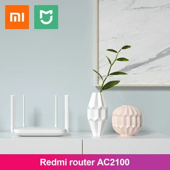 Xiaomi Redmi AC2100 Gigabit Router 2,4 G 5.0 Ghz Dual-Band 2033Mbps Trådløse Router Wifi Repeater Mødtes 6 high Gain Antennes Breder