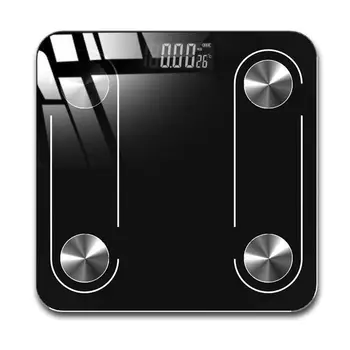 USB-Opladning Krop Elektroniske Vægte Fat Skala til Væg-Glas Smart LED Digital BMI, Vægt, Balance Bariatriske Badeværelse Bluetooth Sca
