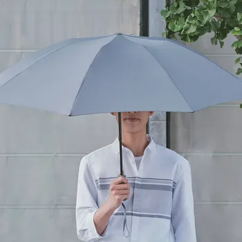 Xiaomi 90Fun 8K Automatisk Reverse Folde Paraply Led Lysende Vindtæt Paraply UPF50+ Anti UV Somatosensoriske Køling Paraply