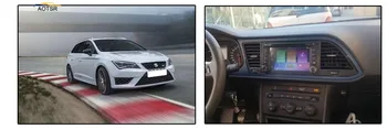 Car Radio Mms Video-Afspiller, GPS Navigation Android 8,0 Seat Leon 2012-2017 med octa core 4+32GB BT Wifi kort styreenhed
