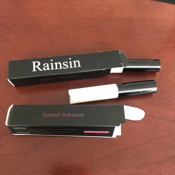 Rainsin Engros 50stk Eyelash Glue Klar hvid sort Vandtæt Falske Øjenvipper 5g Makeup Selvklæbende Kosmetiske Værktøjer