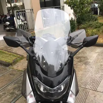 Ændret motorcykel nmax justerbar pc forrude forrude-deflektor vind skærme skjold for YAMAHA nmax155 nmax 155 2016-2019
