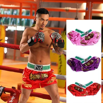 Kickboxing Mænds børn Boksning Bukser Udskrivning MMA Shorts Kampen Kæmper Kort Tiger Muay Thai Boxing Shorts Tøj Sanda