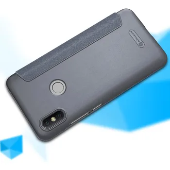Tilfældet for Xiaomi Redmi S2 telefon dække NILLKIN PU+PC bæretaske flip hard back cover i hård plast til xiaomi redmi Y2 sag