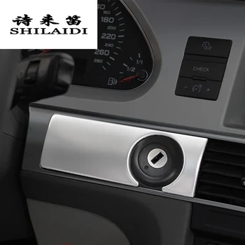 Bil styling keyhole dekorative AC luftudtag rammen dækker trim mærkat For Audi A6 C5 C6 2005-2011 Auto interiør Tilbehør VENSTRESTYREDE