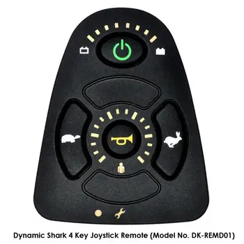 Dynamisk Haj Joystick fjernbetjening 4 nøgler DK-REMD01