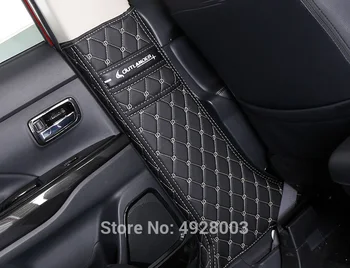 Bilen B Søjle Anti-kick Beskyttende Måtten Pude Pad Cover Klistermærker til Mitsubishi Outlander 2013 2018 2019
