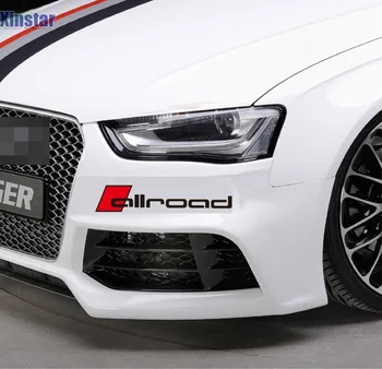 3pcs Allroad Bilens Forrude Forrude Klistermærke Til Audi RS Sline